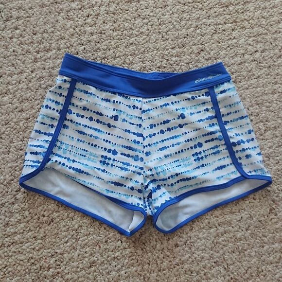 Eddie Bauer Girls Swim shorts - UPF 50+ Quick Dry (S-7/8) - Picture 1 of 9
